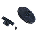 Motor Gear for RC 1:14 WLtoys RC Truck Upgrade Durable Spare 20/32mm 44T+27T