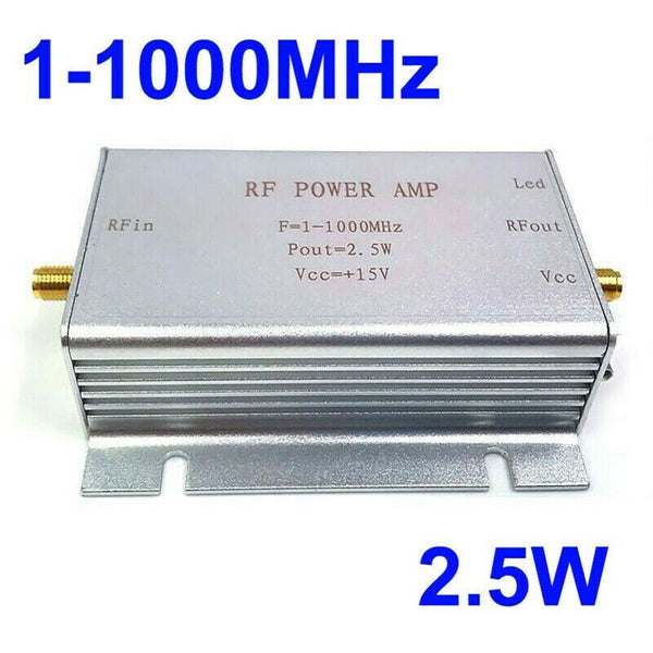 1-1000Mhz 2.5W Rf Power Amplifier For Hf Fm Transmitter Vhf Uhf Rf Ham Radi