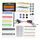 Electronic Starter Kit For Arduino Resistor Buzzer Breadboard Storage B UFP