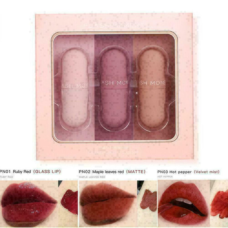 Liquid Lipstick Mirror Surface Lip Gloss Moisturizing Glaze Lip Non-stick C E7C1