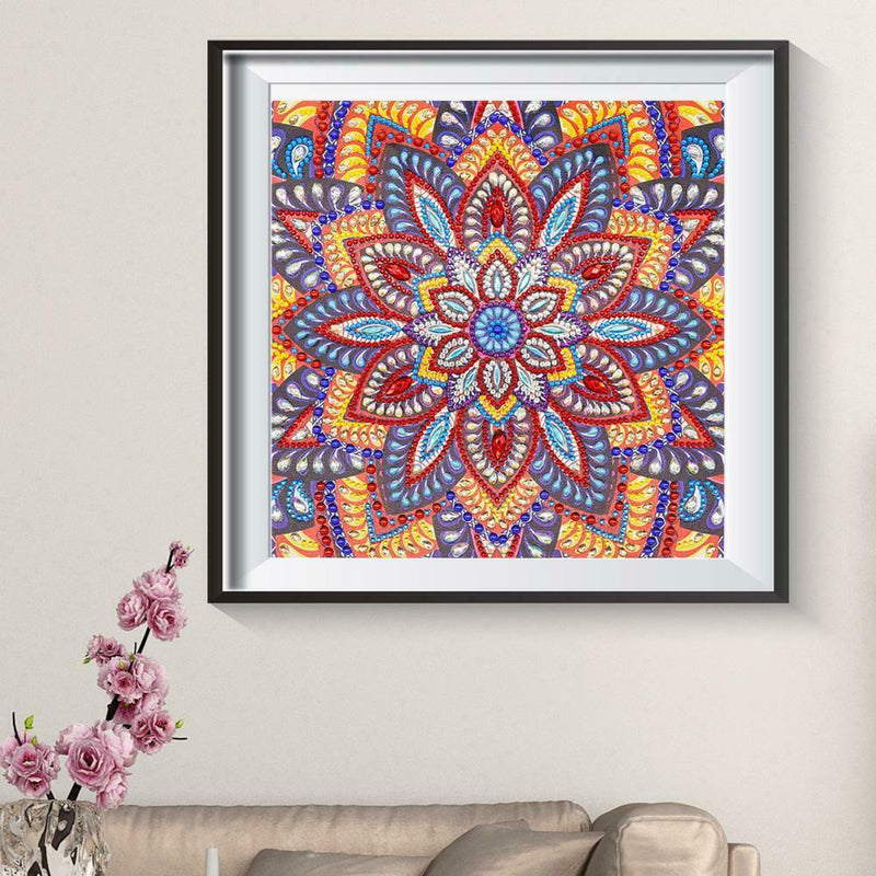 5D DIY Special Shaped Diamond Painting Mandala Cross Stitch Mosaic Kits