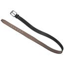 Simple Men Casual Waistband PU Leather Belt Smooth Buckle Belt, Black