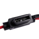 5 Pcs 32V 30A Mini ATC Blade Fuse Holder Container Q4G4