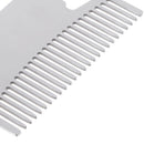 Portable Stainless Steel Beard Mustache Hair Beard Care Comb With Bottle OpeneME
