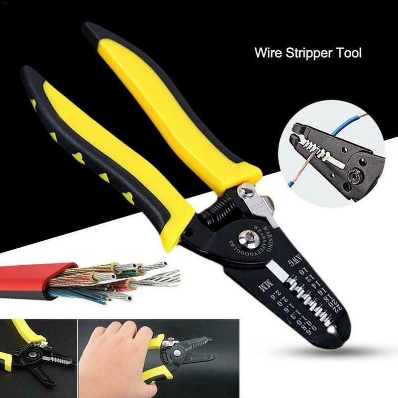 Multi-functional Tool Cable Wire Stripper Stripping Cutting Pliers Cutter