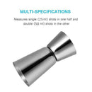 Stainless Double Single Shot Measure Jigger Spirit Cocktail Bar Drink Best C2B1