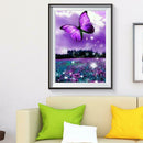 5D DIY Full Drill Diamond Painting Butterfly Embroidery Mosaic Craft Kit