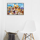 5D DIY Full Drill Diamond Painting Cute Animals Cross Stitch Embroidery (5)