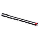 Aluminum Sewing Knitting Gauge Ruler and Brown Steel Seam Ripper Sewing Tool