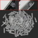 100 X Portable Clear Dustproof Plastic Anti Dust Plug Stopper For Cellphone 3.5m