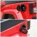 Fuel Filler Door Cover Gas Cap Exterior Tool Kits For 2007-2018 wrangler JK R2I3