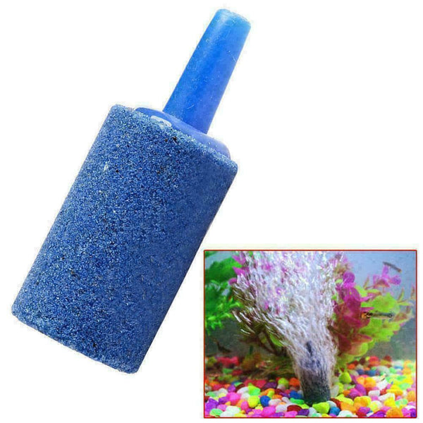 Cylinder Aquarium Bubble Air Stone Fish Tank Aeration Diffuser Aerator A6Q6 W6D3