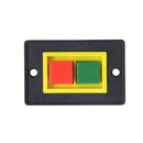 AC 380V 2KW I/O On-OFF Start Stop Push Button Switch 6 Screw Terminals â„–[