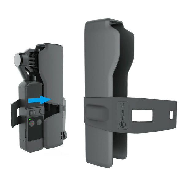 Portable Gimbal Camera Silicone Carrying Case with Lanyard for DJI Osmo Pocket 2