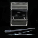 Clear Acrylic Box Insect Reptile Transport Breeding Feeding Case Container