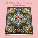 DIY Mandala Special Shaped Diamond Painting 60 Pages A5 Notebook Diary Book