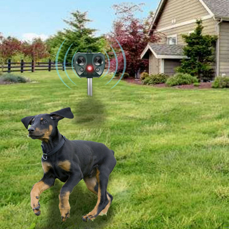 Solar Powered Animal Repeller Garden Squirrel Cat Dog Scarer Deterrent
