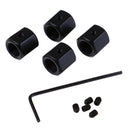 4Pcs/set Universal Car Wheel Tire Valve Cap Anti-theft Valve Cover UK JR