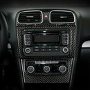 Carbon Fiber Air  Panel Cover Trim Fit for Golf 6 Gti R MK6 2008-2