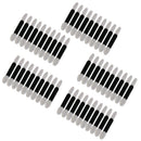 Pack of 50pcs Disposable Double Ended Eye Shadow Sponge Brush EyeShadow