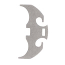 Stainless Steel Survival Folding Grappling Hook Outdoor Climbing Claw Carabiner