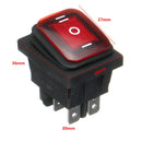 On-Off-On 6 Pin 12V Car Boat LED Light Rocker Toggle Switch Latching Accessories