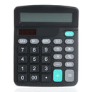 12-Dight Desk Calculator Jumbo Large Buttons Solar Desktop Battery Office  GRL s