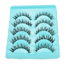 New Japan 5 Pairs Magic Diamond Lashes Cross Messy False Eyelashes In  Box 3C