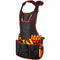 Utility Work Apron with 16 Pockets Tool Apron Cross-Back Straps Adjustable  A9P2