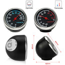 1X Electronic Car Vehicle Auto Thermometer Hygrometer Temperature Meter Gauge