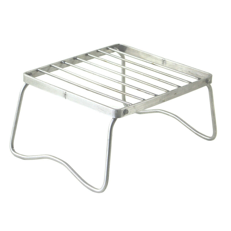 Stainless Steel Foldable Cooking Pot Stove Burner Support Stand Rack Picnic BBQ