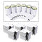 50 Pieces Beer Cans Soft Insulating Cooling Sleeves