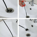 60cm Drain Cleaner Sticks Clog Remover Cleaning Tools Spring Pipe Dredging ToMO