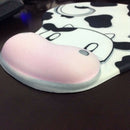 New Skid Resistance Memory Foam Comfort Wrist Rest Support Mouse Pad Cow