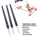 3x Face Mold Cake Decorating Brush Set Food Paint Icing Sugarcraft Tools P3 A7I4