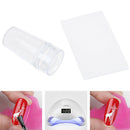 2Pcs Nail Art Stamper Scraper Image Plate Manicure Print Tools Print Tool DIYJ,a