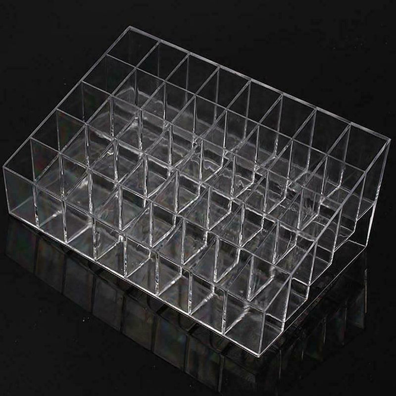 40Slots Lipstick Makeup Case Foundation Display Box Organizer Cosmetic Hold M3S8