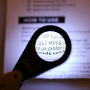 20X 21Mm Led Loupe Jeweler Magnifier Foldaway, Achromatic Triplet Lens With