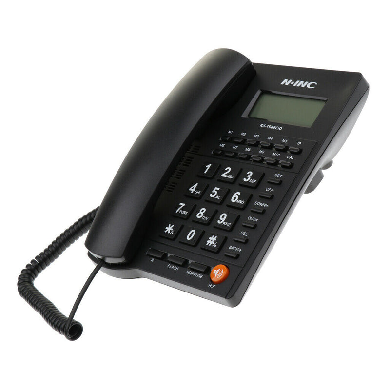 Corded Phone Landline Telephone with Speaker, Caller ID,Redial Callback