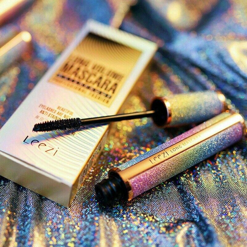 Leezi 4D Eyelash Mascara Extension Makeup Waterproof Eye Lashes Tangle Free C6D3