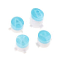 For Xbox One Controller Bullet Buttons A B X Y Set Mod Kit Replacement Blue