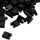 200Pcs DVD HDD PC Mainboard PCB Plugs Jumper Caps 2-Pin M6X9