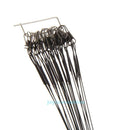 72pcs Steel Wire Spinning Traces Pike Sea Fishing Tackle Lure Trace Leader Black
