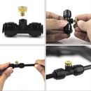 Thread Misting Nozzle Tees 1/4 Inch Slip-Lok With Nozzle Pack Of 10, 1Pc Pl