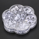 600 Pieces Mixed Self-adhesive Wiggle Googly Eyes DIY Scrapbooking Crafts T W8T6