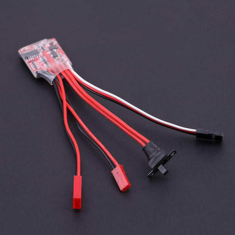 Synthetic 30A Mini Brushed ESC Brush Electronic Speed Controller for RC Car A
