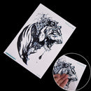 1Pc Makeup Tiger Tattoo Arm Body Art Waterproof Temporary Tattoo Stickers Gw