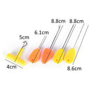 1Set&5Pcs Carp Fishing Splicing Needle Baiting Hook Drill Rig Making.Access-ME