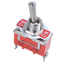 AC 250V 15A ON / ON 2-way SPDT Screw Terminals Toggle Switch X1T7