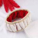 3Pcs/set Winter red soft warm plush car steering wheel cover handbrake covers 3C